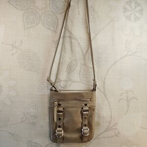 Charming Charlie Silver Crossbody Bag